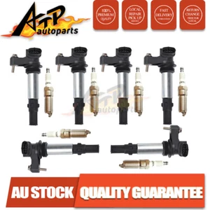 Ignition Coil Coils Spark Plugs Pack For Holden Commodore Crewman VZ V6 3.6L SV6 - Picture 1 of 4