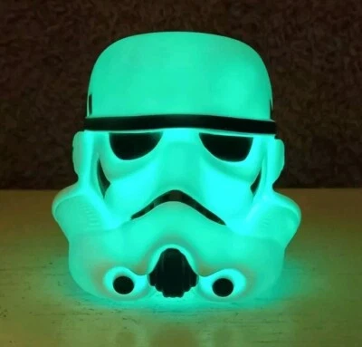 Star Wars STORMTROOPER HELMET 3D Mood Light 4.5" Spearmark International - Image 1 of 4