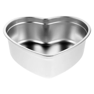  Love Snackteller Dippschalen Aus Edelstahl Herzförmige Servierschale - Bild 1 von 4