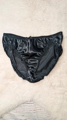 Bragas Jo Intimates vintage satinadas medianas nuevas con etiquetas Foto 1 de 4