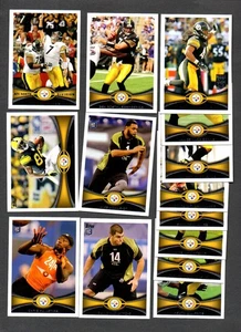 2012 Topps Football PITTSBURGH STEELERS Complete Team Set - SET BREAK - 14 Cards - Picture 1 of 1