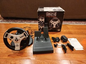Concept 4 Racing Wheel Driving Wheel & Foot Pedal (Sega Dreamcast) Complete CIB