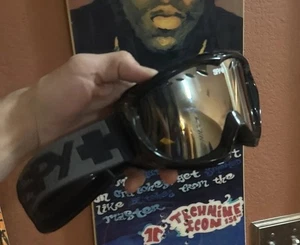 SPY Optic Brille schwarz Schnee Ski Snowboard Wintersport Brille verstellbar SCHWARZ - Bild 1 von 10