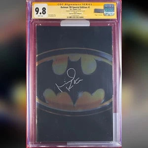 BATMAN 89 EDICIÓN ESPECIAL #1 VARIANTE FOIL CGC 9.8 SS FIRMADO POR MICHAEL KEATON - Imagen 1 de 2