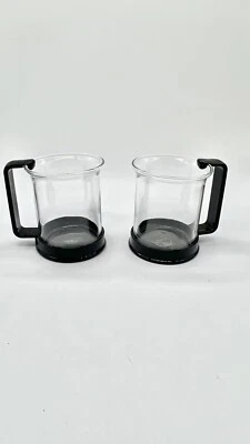 BODUM 5 OZ Tazas Bistro Tazas de Vidrio Tazas/Picard Star Trek Mango Negro 2 Foto 1 de 4