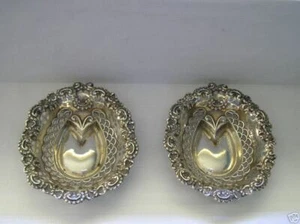 Birmingham 1898 - Paar Sterling Bon Dish - Bild 1 von 4