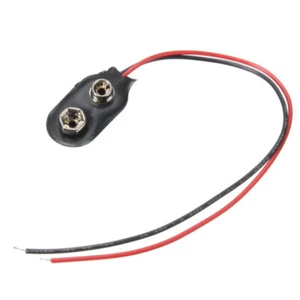Conector de clip a presión de batería de 9 V 9 voltios tipo I soporte 6,5 cm plomo 1/5/10/20/50 piezas - Imagen 1 de 3