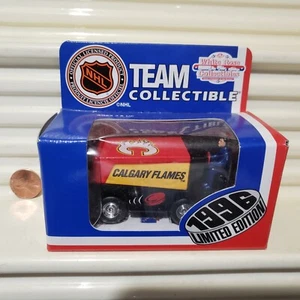 White Rose Collectibles 1996 NHL 1/50 CALGARY FLAMES ZAMBONI ICE MAKER Nu inC9Bx - Picture 1 of 6