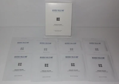 Mascarilla facial hialurónica Beverly Hills MD 8 paquetes/.7 fl oz nueva Foto 1 de 4