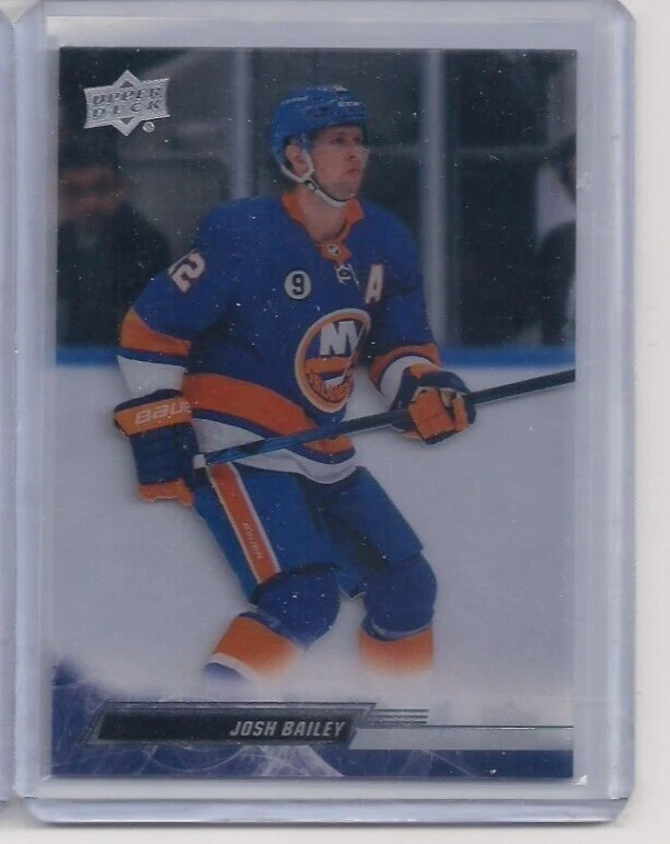 2022-23 Upper Deck Series 1 Clear Cut Josh Bailey - Image 1 of 1