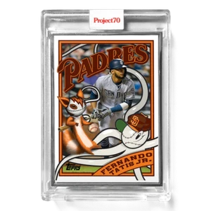 TOPPS Project 70 -- Fernando Tatis Jr. #623 by Greg 'CRAOLA' Simkins - Picture 1 of 4