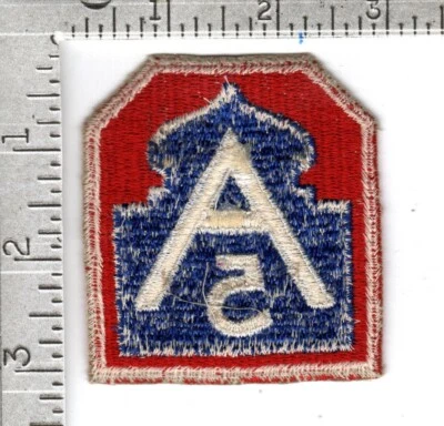 Original U.S. Army patch (1940's) - 5th Army - Image 1 of 2