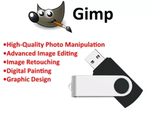GIMP: Manipulacja obrazem / Edycja zdjęć / Oprogramowanie do projektowania graficznego Napęd USB - Zdjęcie 1 z 1