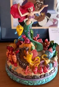 Disney Traditions Under the Sea 4039073 Little Mermaid Musical Figurine. - Picture 1 of 1