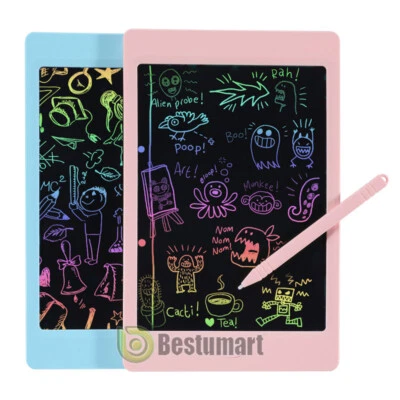 2Pcs 8.5" LCD Writing Tablet Electronic Drawing Notepad Doodle Board-Kids Office - Image 1 of 4