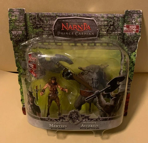 Chronicles of Narnia Prince Caspian Faun Mentius & Minotaur Asterius NEW! Cover