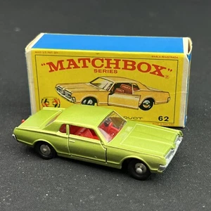 VTG Matchbox Lesney #62 Mercury Cougar Die Cast Car MINT RARE - Picture 1 of 8