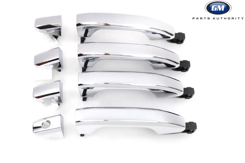 GM OEM Next Gen Silverado Sierra Chrome 4 Door Handle & Bezel 84102097