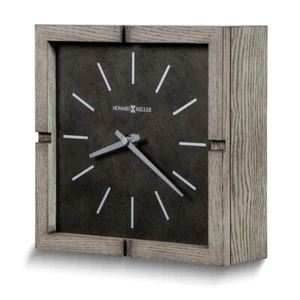 Howard Miller Fortin Ash Gray Veneer Accent Clock - Picture 1 of 1