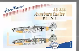 AeroMaster Decals Augsburg Eagles Part 6 1/48th Messerschmitt Bf 109G 48384 - Picture 1 of 2