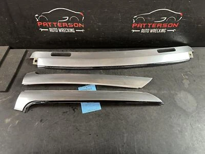 04-09 AUDI S4 CONVERTIBLE FRONT LEFT & RIGHT WINDSHIELD ROOF TRIM MOULDING - Image 1 of 4