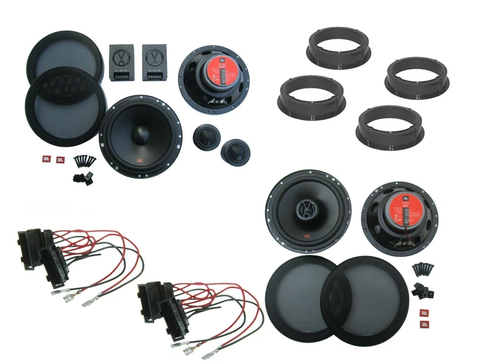 JBL Lautsprecher komplett Set für VW Golf 6 Bj 08-13 Tür vorne hinten 510 Watt - Bild 1 von 4