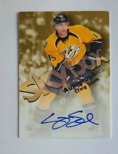 2012-13 Fleer Skybox Autographics Craig Smith Nashville Predators - Auto - Bild 1 von 1