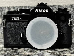 Nikon Black FM3A /w Body Cap - Picture 1 of 16
