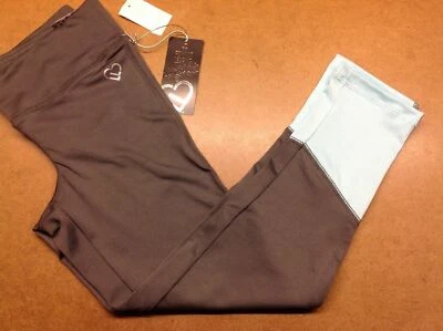 Aeropostale Mujer Leggings Recortados Medianos Negros Aqua Active Pantalones Capri Live Foto 1 de 2