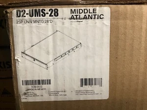 Middle Atlantic D2-UMS-28, 2 U sliding drawer  - Picture 1 of 1