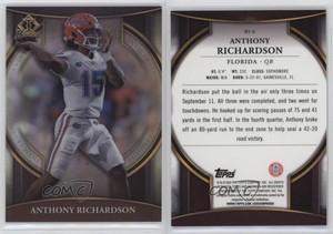 2022 Bowman University Chrome Bowman Invicta Anthony Richardson #BI-6