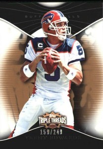 2009 Topps Triple Threads Sepia #23 Trent Edwards /249