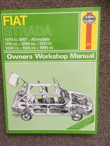 Fiat Strada Haynes workshop manual 1979 to 1987. 1116 to 1995cc - Picture 1 of 2