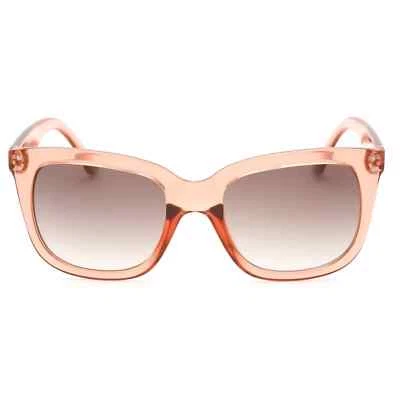 Calvin Klein Retail CK22550S 674 Dusty Pink Plastic Frame Brown Grad Sunglasses - Image 1 of 4