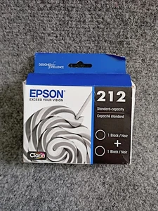 Epson 212 Schwarz 2er-Pack Tintenpatronen T212120 Ablaufdatum 08/27 - Bild 1 von 3