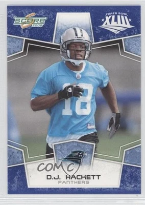 2008 Score Factory Set Blue DJ Hackett #48 - Image 1 of 2