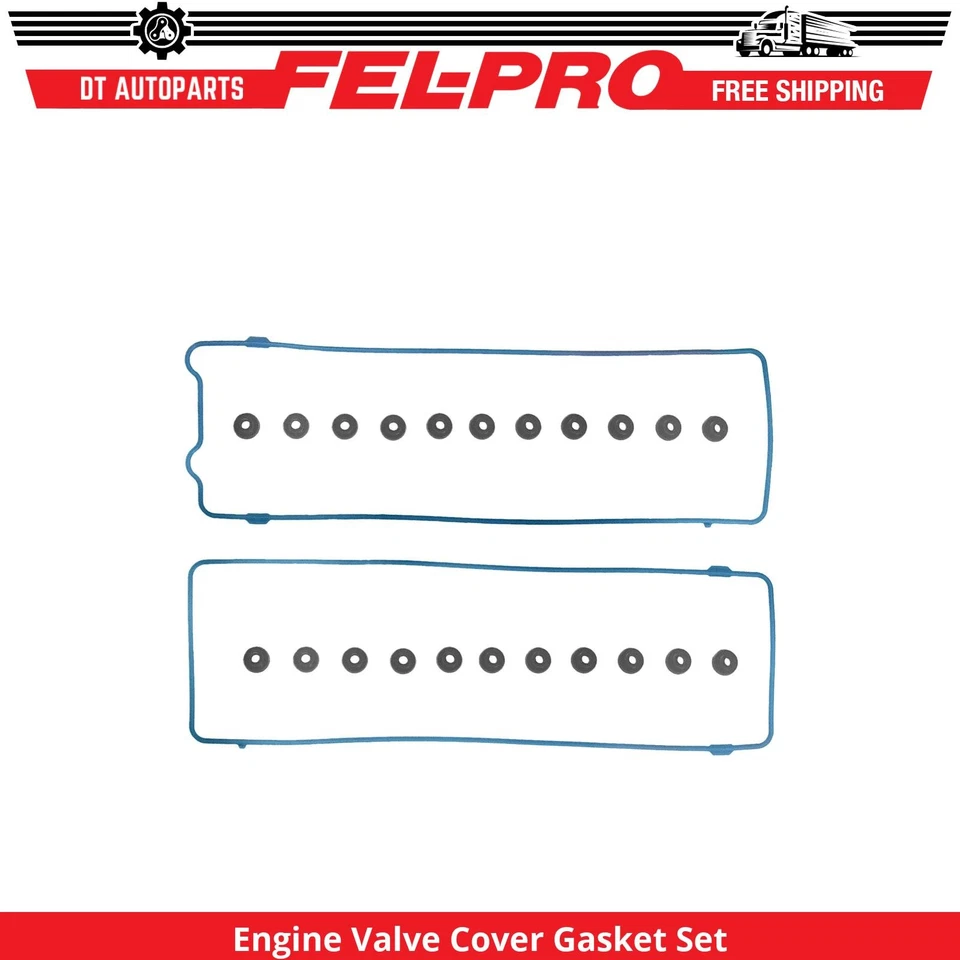 Juego de juntas de cubierta de válvula de motor SOHC Fel-Pro para Ford Mustang 1996-1998 2001 4,6 L Foto 1 de 1