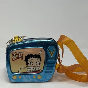 Vintage Chevy Betty Boop Mini Tin Tote/Purse , RETIRED, Preowned - Picture 1 of 8