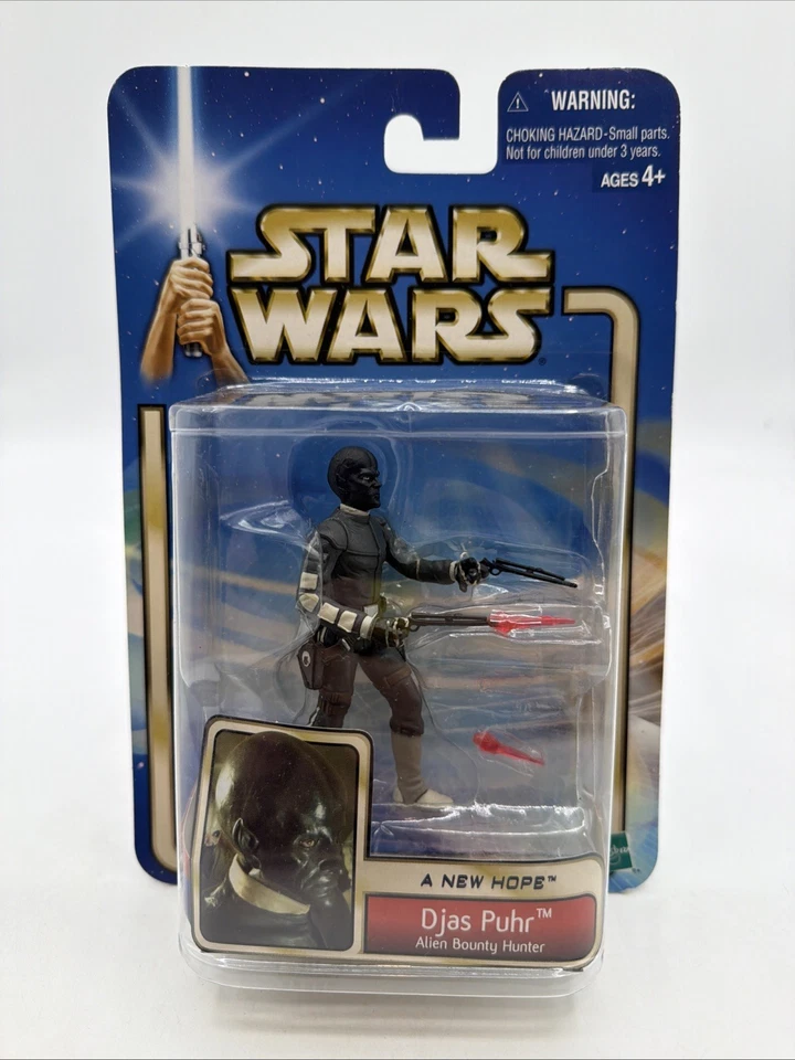 STAR WARS Djas Puhr Alien Bounty Hunter Uma NOVA ESPERANÇA Coleção 2 #40 NOVO - Imagem 1 de 2