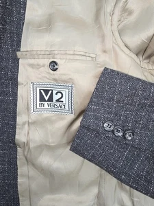 Vintage V2 By Versace Union Made USA NEUWERTIG V2 Ours Only Größe 42L - Bild 1 von 24