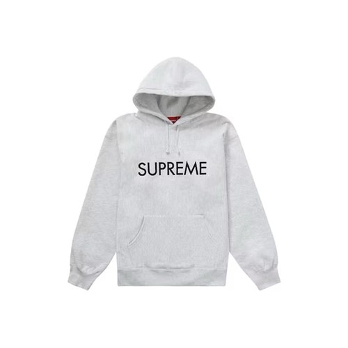 Felpa Supreme grigio cenere TAGLIA M NUOVA