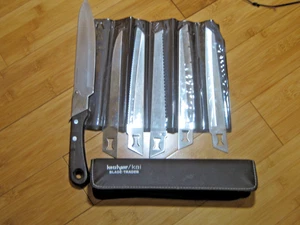 Kershaw Blade Trader 6 Blade Interchangeable Blades W/case - Picture 1 of 7