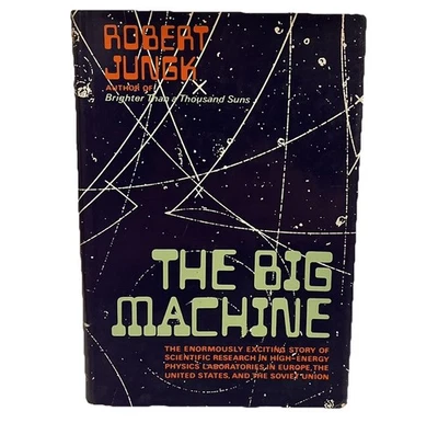Robert Jungk Большая Машина Винтаж 1968 Книга в Твердом переплете с Пылесборником Редкая трудно найти - Изображение 1 из 4
