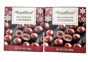 2 Pack Harry & David Milk Chocolate Cherries 8 oz  Delicious Candy BB  1/26 - Picture 1 of 1