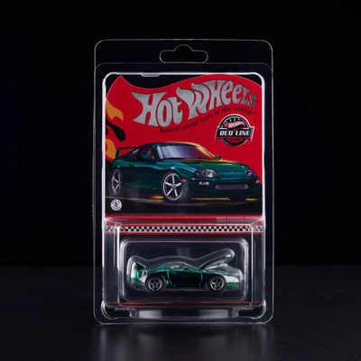 2025 Hot Wheels RLC эксклюзивный выпуск 1997 Toyota Supra зеленый литой игрушечный автомобиль предпродажа - Изображение 1 из 2