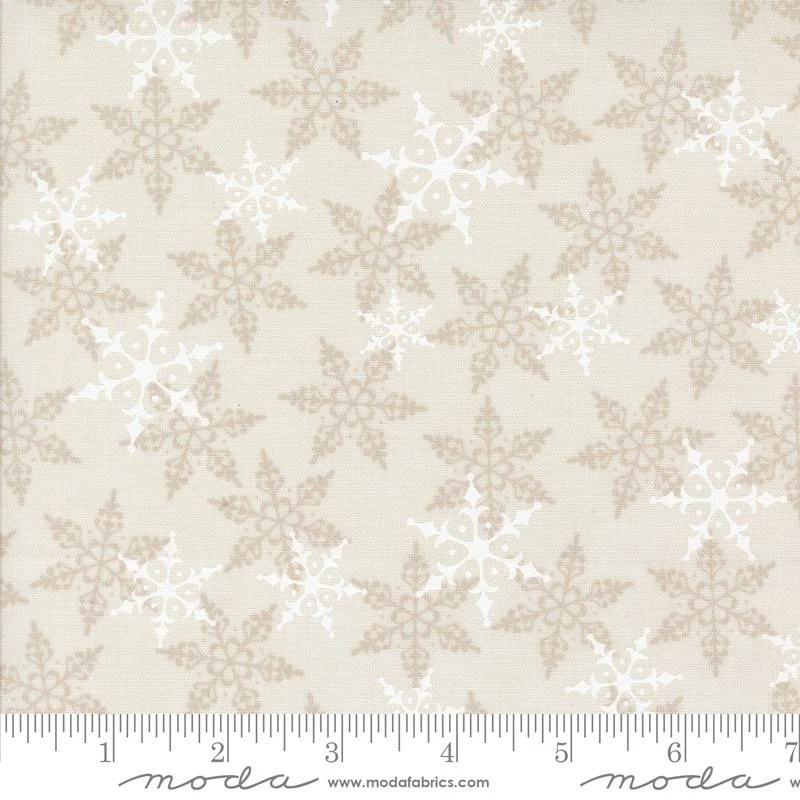 Falling Snow 108" fabric by Moda, 108030 11, Winter Friends, wide fabric - Image 1 of 1