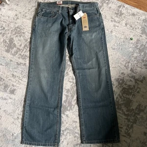 Levi's 559 Relaxed Straight Fit Herrenjeans helle Waschung 100 % Baumwolle 34 x 30 neu mit Etikett - Bild 1 von 5