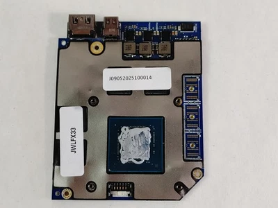 Dell NVIDIA Quadro T2000 4 GB GDDR5 Laptop Graphics Video Card HV0DX - Image 1 of 4