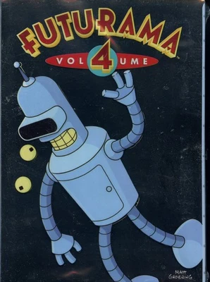Brand New Sealed Futurama - Volume 4 (DVD, 2009, 4-Disc Set) Factory Sealed - Image 1 of 2