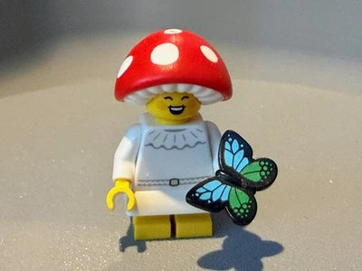 LEGO Serie 25 Mushroom Sprite (71045) Nuevo Retirado Coleccionable CMF Foto 1 de 4